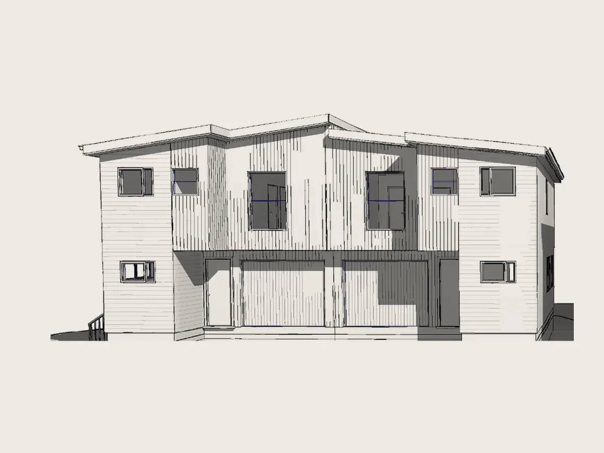 3D concept render of 454 Weymouth Road, Weymouth, Auckland