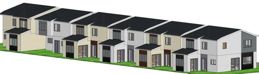 584 Massey Road — 3D concept render — rear view